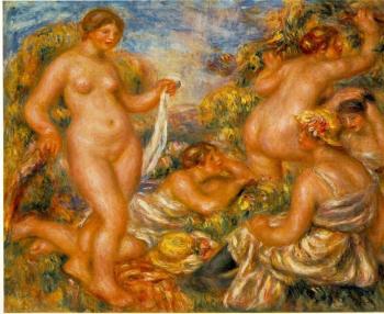 Pierre Auguste Renoir : Bathers IV